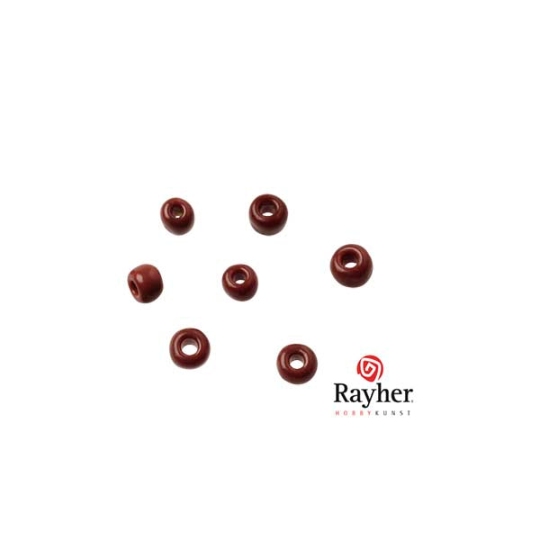 Darkbrown rocaille Opaque from Rayher