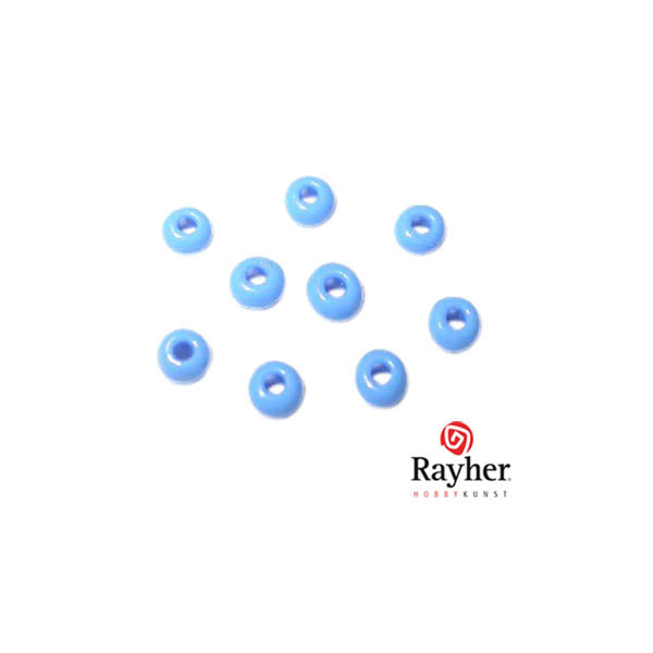 Blue rocaille Opaque from Rayher