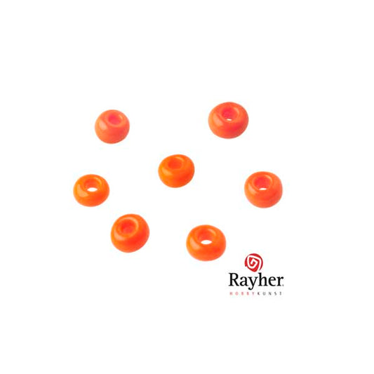 Oranje rocaille Opaak van Rayher 2,6 mm