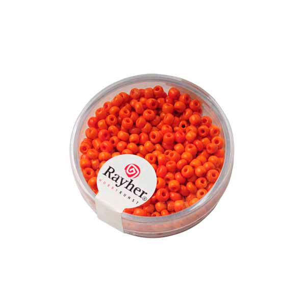 Oranje rocaille Opaak van Rayher 2,6 mm