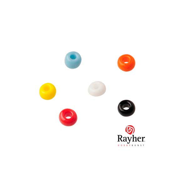 Mix kleuren rocaille Opaak van Rayher 2,6 mm