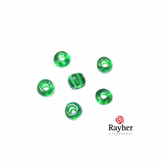 Green rocaille 2,6 mm Transparent