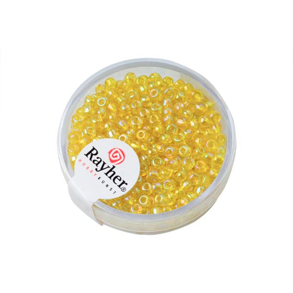 Yellow rocaille Transparent Lustré 2,6 mm