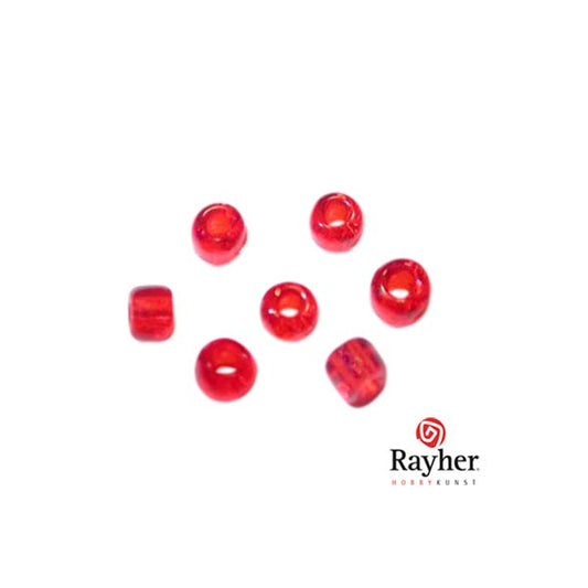 Red rocaille 2,0 mm Transparent