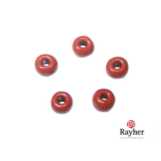 Brown Indian bead 4,5mm Rocaille from Rayher