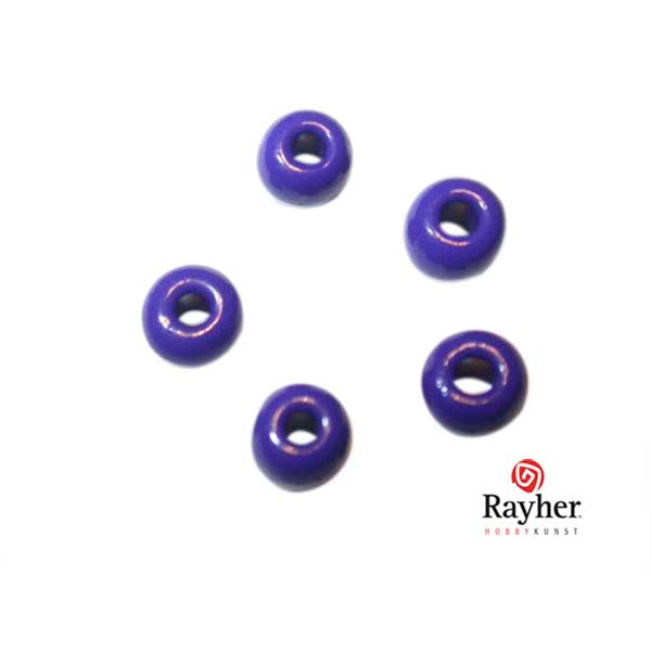 Dark blue Indian bead 4,5mm Rocaille from Rayher