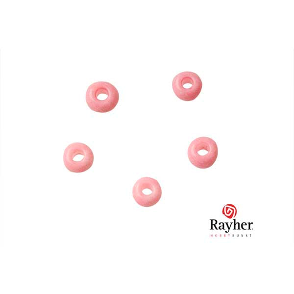 Old Pink Rocaille 2,6 mm Porcelain from Rayher