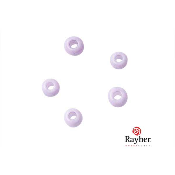 Braamkleurige Rocaille 2,6 mm porselein van Rayher