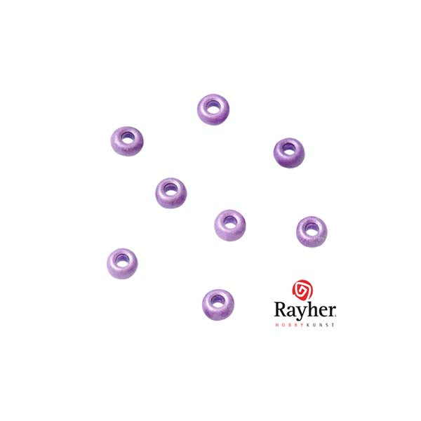 Violet metallic rocailles 2,6 mm from Rayher