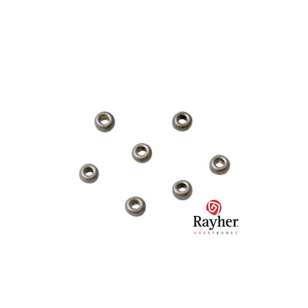 Anthracite-Brown metallic rocailles 2,6 mm from Rayher