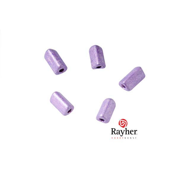 Violet metallic triangel rocailles 7x3,5mm from Rayher