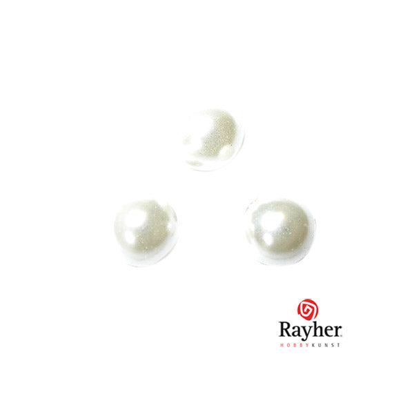 Renaissance glass pearl White 6 mm from Rayher