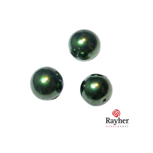 Renaissance glass pearl Smaragd 8mm from Rayher