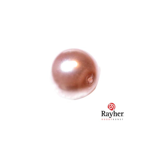 Renaissance glass pearl Shelves-pink 12 mm from Rayher