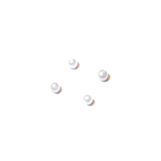 Round waxpearl from Rayher; White 2 mm