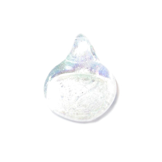 Transparent glass pendant