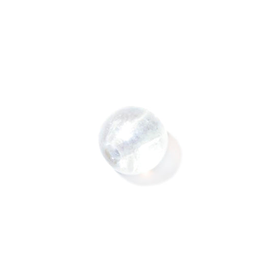 Transparent round glass bead,luster