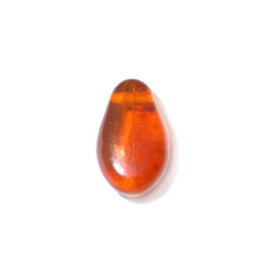 Orange hanging glass bead