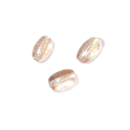 Light Pink glass bead, luster