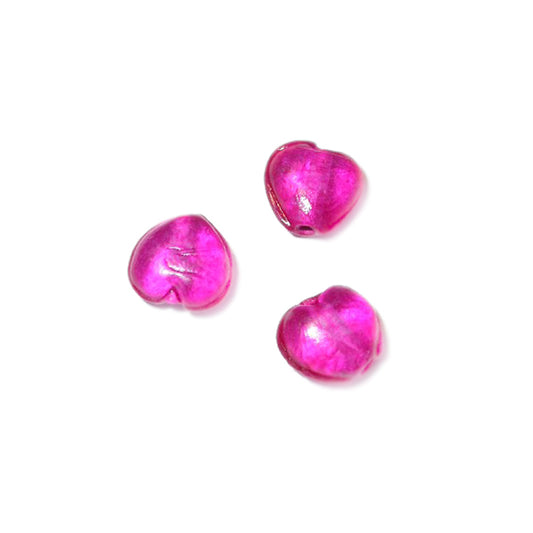 Bright Pink glass bead