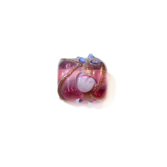 Pink Italian Style glass bead