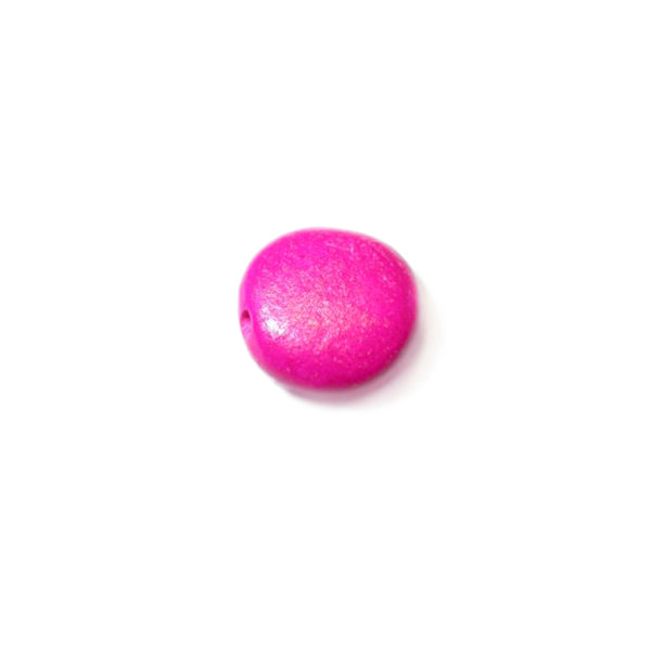 Cocos flat bead fuchsia