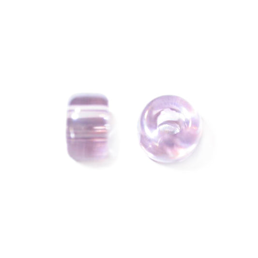 Light pink glass bead