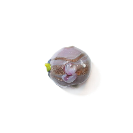 Italian Style purple glass bead