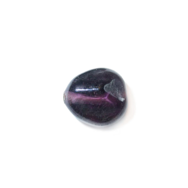 Purple glass bead,luster