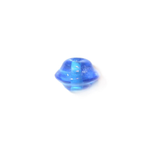 Blue glass bead diabool