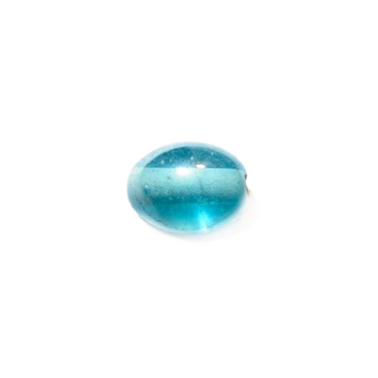 Lightblue glass bead luster