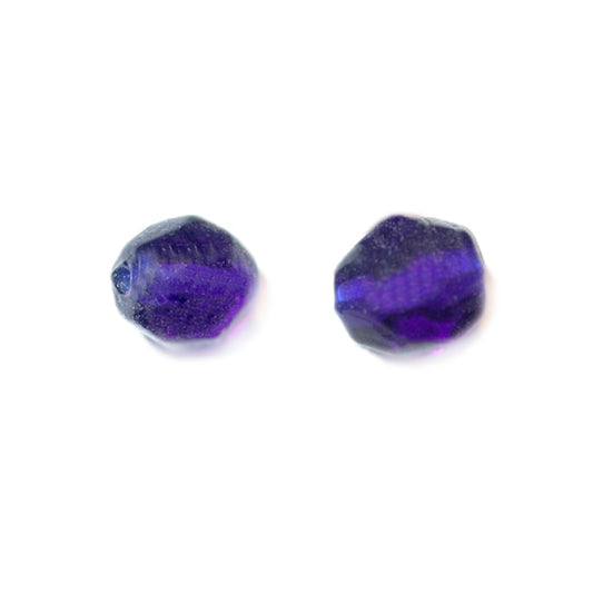 Darkblue glass bead