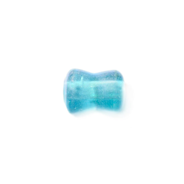 Lightblue diabolic  glass bead luster