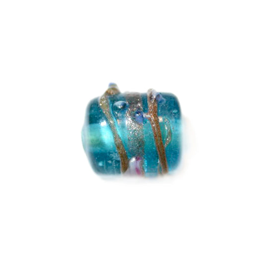 Italian style turquoise  glass bead