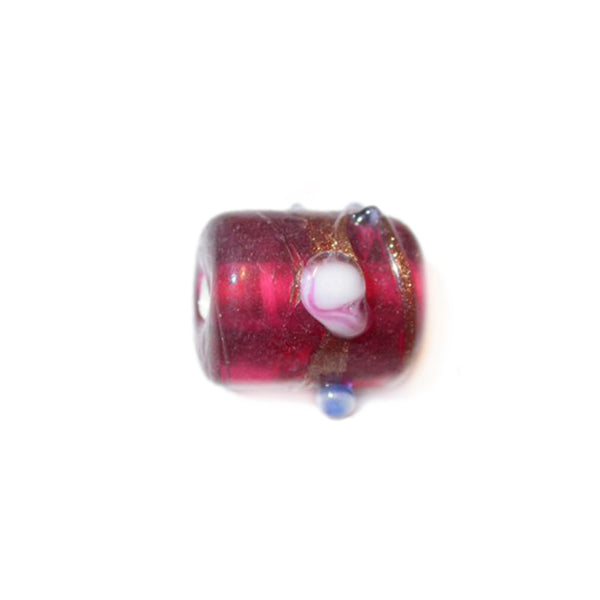 Italian Style red glass bead