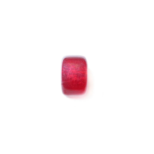 Red glass bead luster