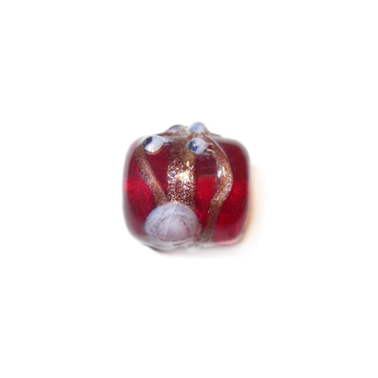 Italian Style red glass bead