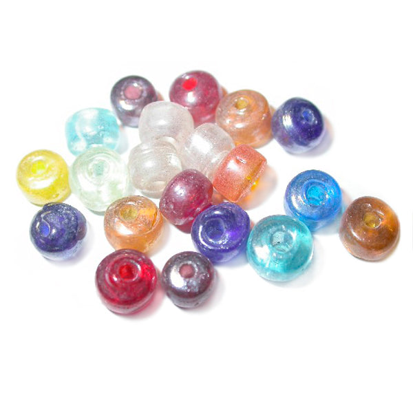 Lustré glass bead mix