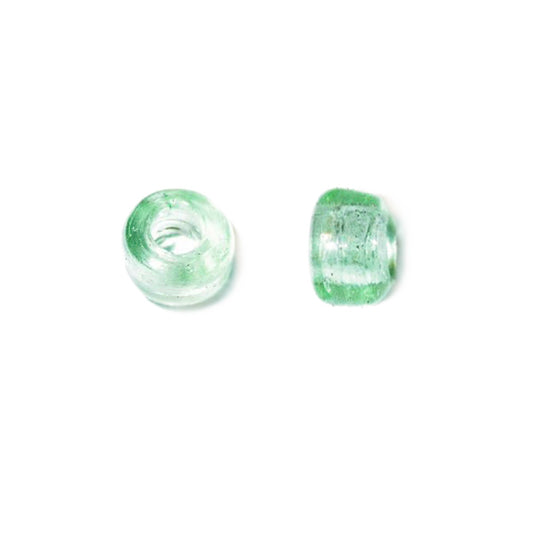 Lightgreen transparent glass bead