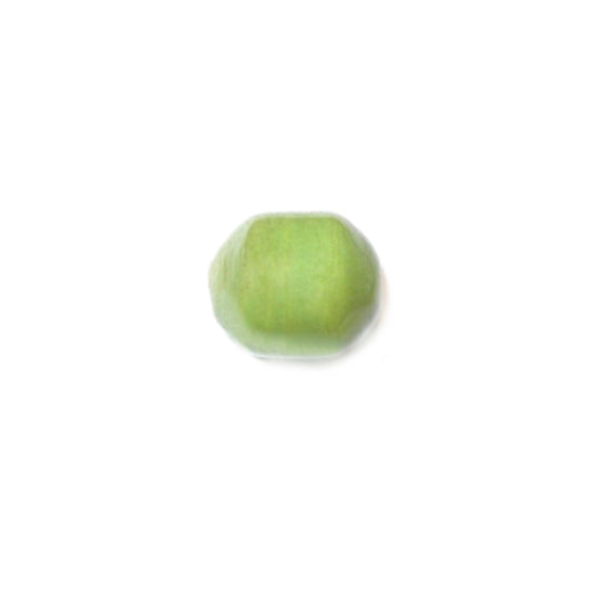 Green glass bead