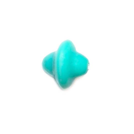 Mintgreen ufoform glass bead