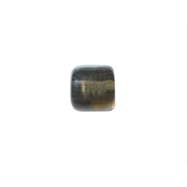 Darkgrey glass bead