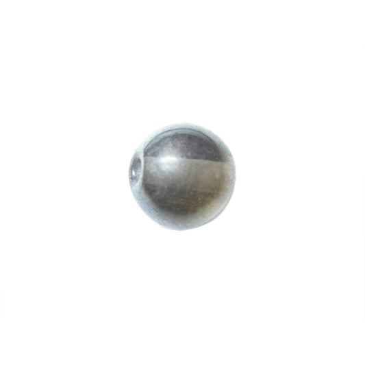 Grey glass bead luster