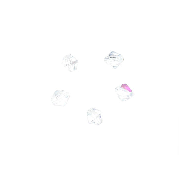 Crystal bicone Czech bead 4 mm