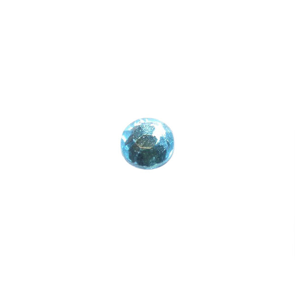 Plakkristal Aquamarine 7 mm