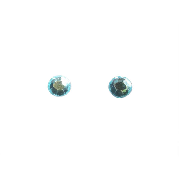 Rhinestone Aquamarine 5 mm