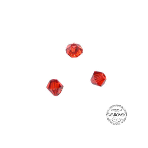 Capri-Orange Swarovski bicone kraal 4 mm