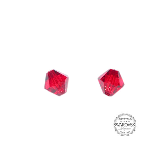 Hyacinth Swarovski bicone bead 6 mm