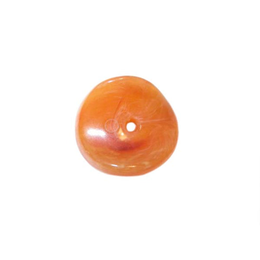 Orange brown polyester disc