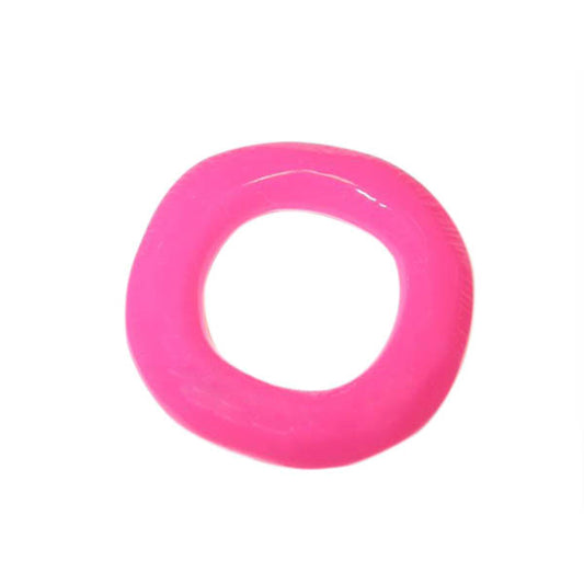 Pink polyester ring